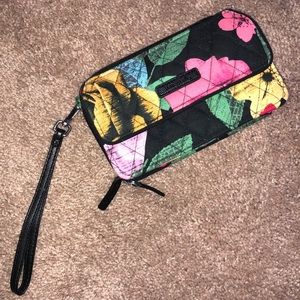 Vera Bradley Wallet Wristlet Clutch Havana Rose